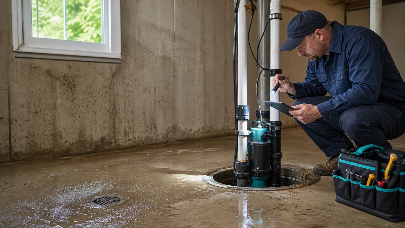 Basement Drain Backing Up After Rain in CT? Start Here